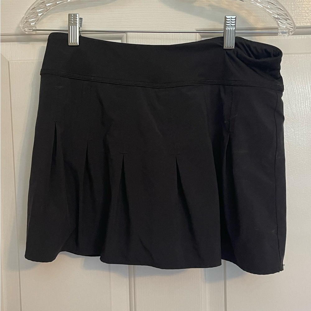 Jupe de tennis Athleta Ace taille haute 15,5 en noir femme taille 2X